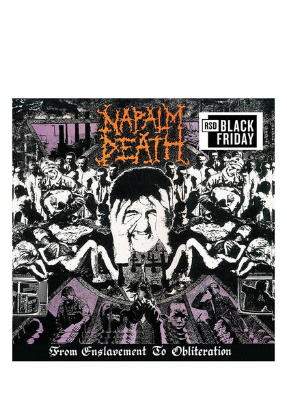【NAPALM DEATH】FROM ENSLAVEMENT TO OBL　LP Napalm Death – From Enslavement To Obliteration – Vinyl (LP