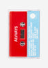 Alvvays cassette clamshell