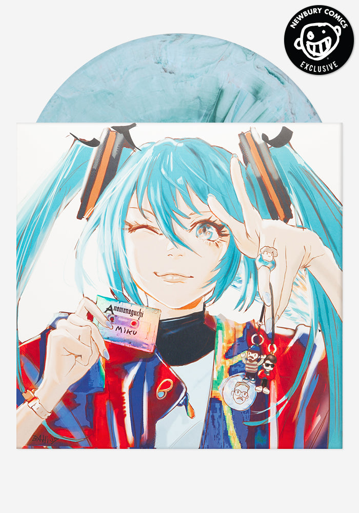 ANAMANAGUCHI Miku Exclusive LP (Light Blue & Teal Hand Pour)