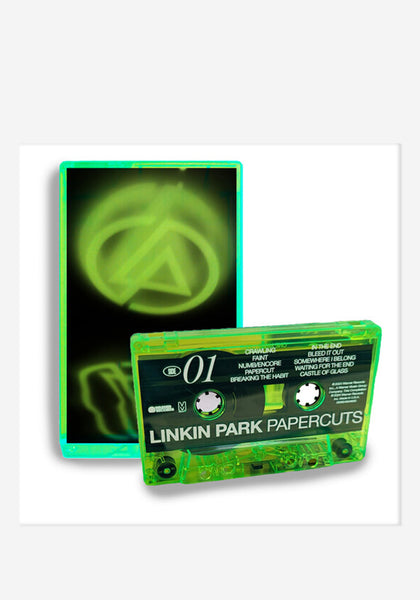 Linkin Park-Papercuts Cassette (Green) | Newbury Comics