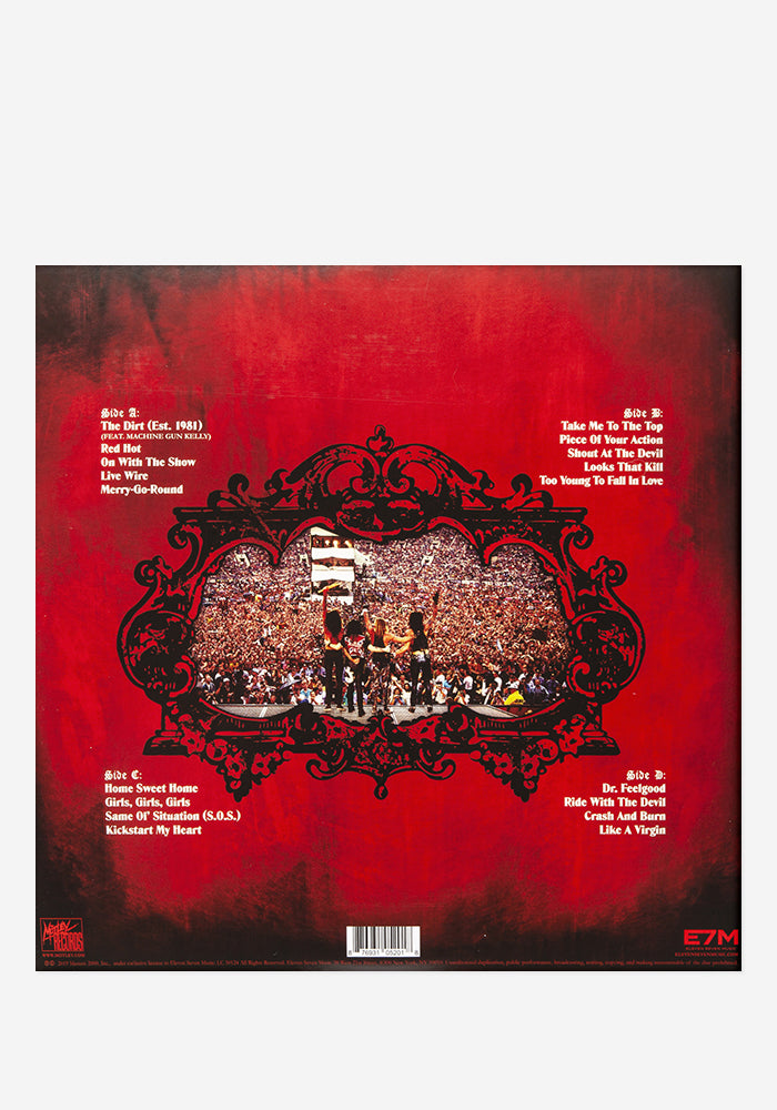 The Dirt Soundtrack back cover