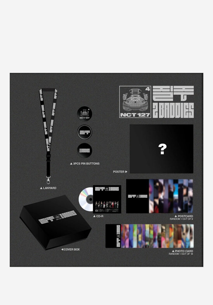 NCT 127 2 Baddies - Lanyard + Button Deluxe Edition