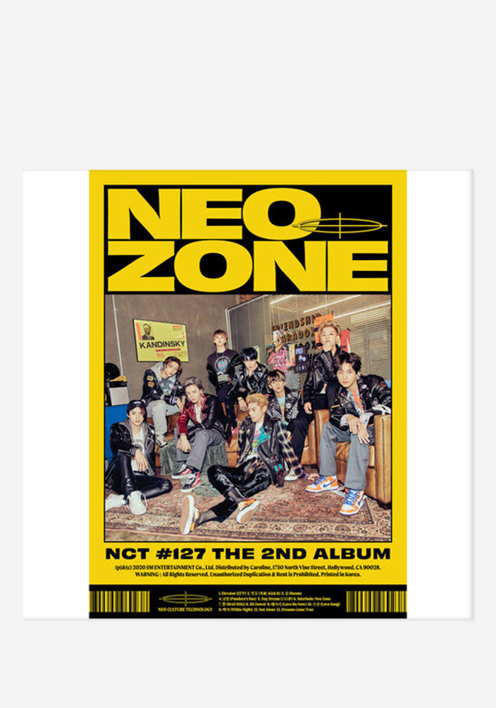 NCT 127 The 2nd Album 'NCT #127 Neo Zone' (N Ver.)