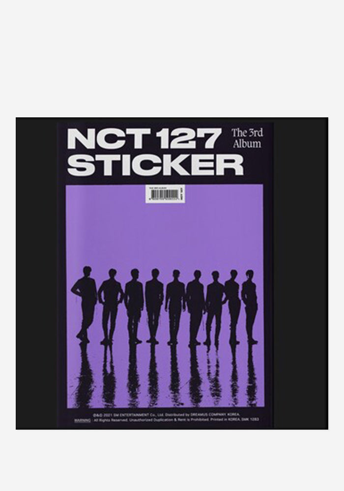 NCT 127 The 3rd Album Sticker (Sticker Version)