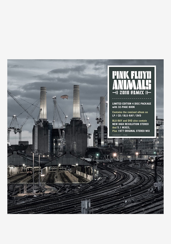 PINK FLOYD Animals: 2018 Remix Deluxe Box Set LP/CD/DVD/Blu-Ray