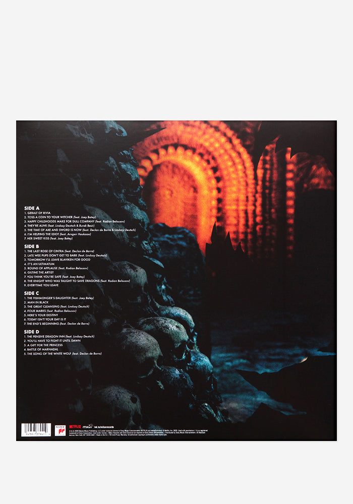 The Witcher Soundtrack back cover