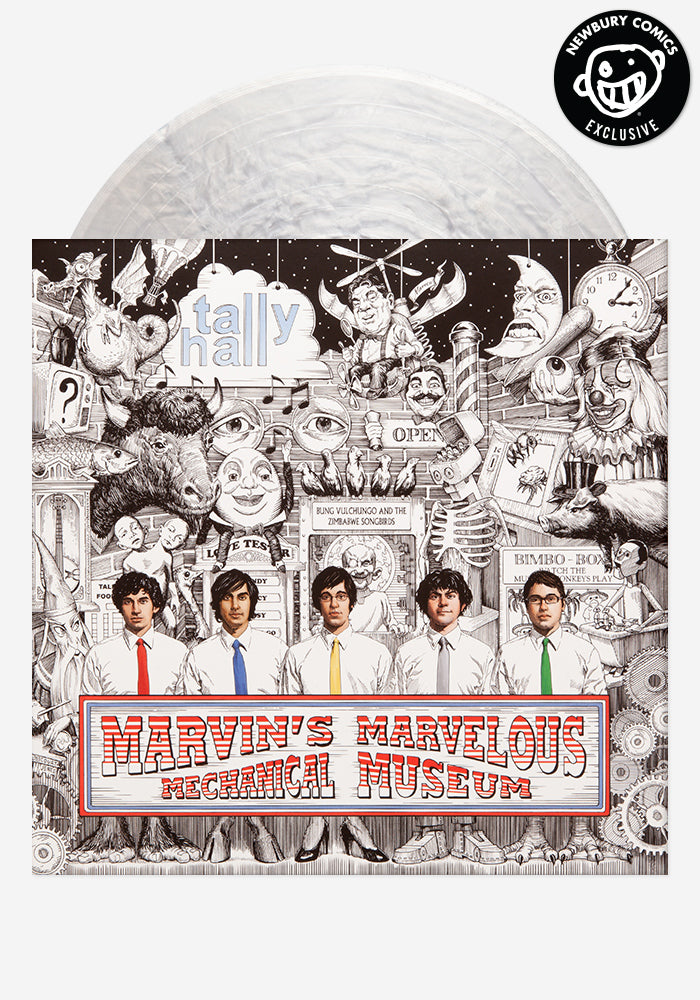 TALLY HALL Marvin's Marvelous Mechanical Museum Exclusive LP (Metallic Silver)