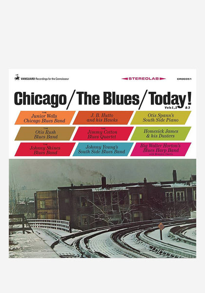 Various Artists-Chicago/The Blues/Today! 3LP Vinyl | Newbury Comics