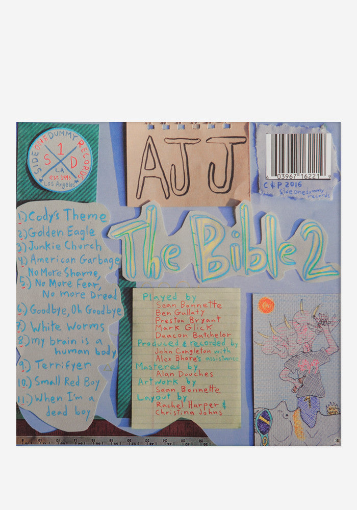 AJJ The Bible 2 Exclusive LP (Red)