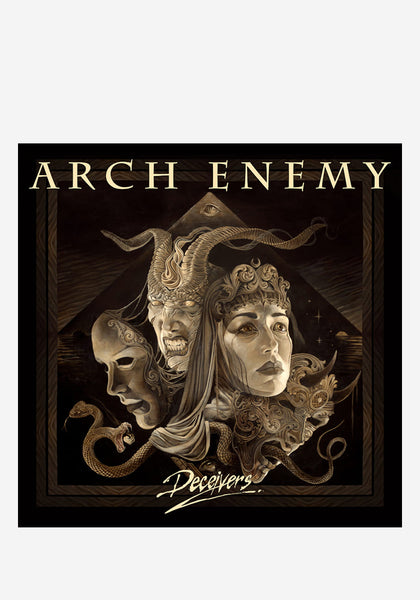 ARCH ENEMY サイン入りポストカード Arch-Enemy-Deceivers-Vinyl-LP-