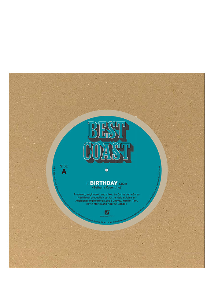 BEST COAST Thank You 7"