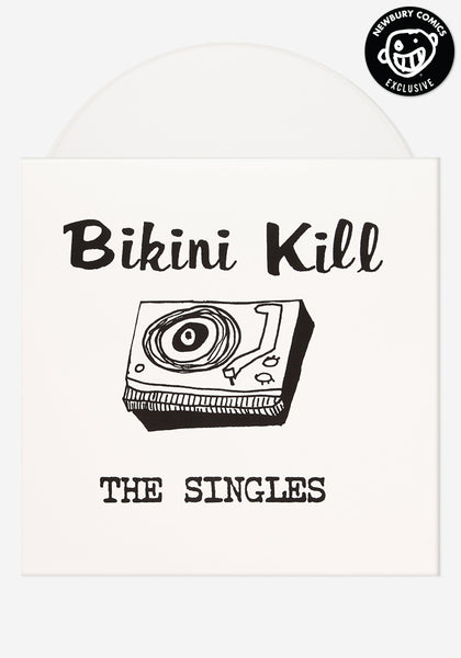 Bikini Kill-The Singles Exclusive LP (White) Color Vinyl | Newbury