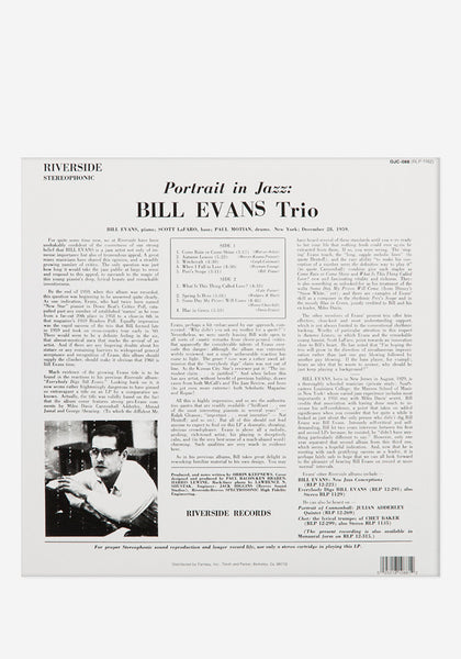 Bill Evans Trio-Portrait In Jazz Exclusive LP (Yellow