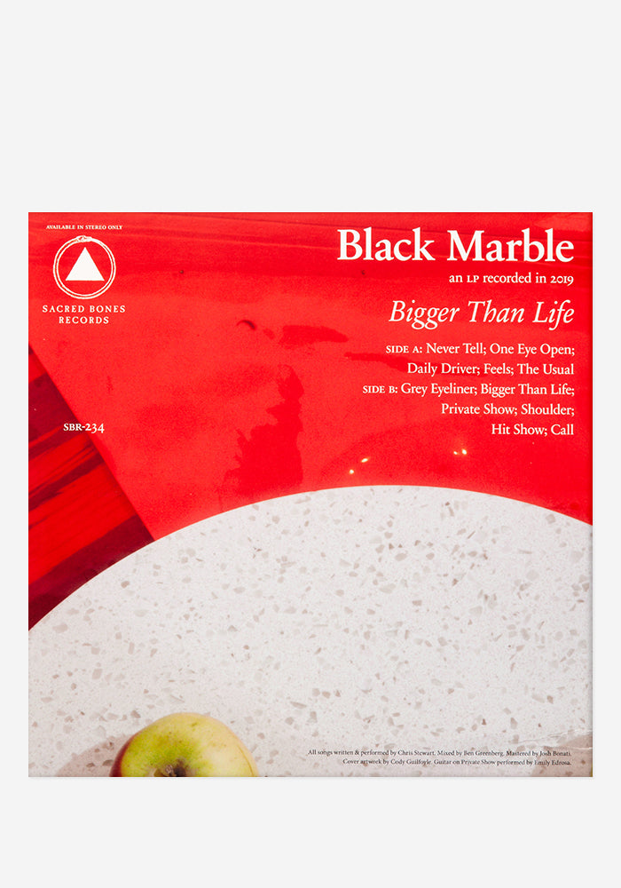 BLACK MARBLE Bigger Than Life Exclusive LP