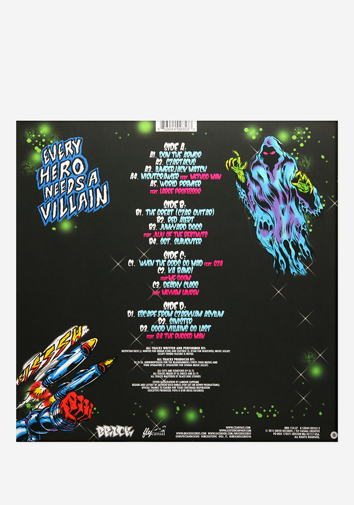 CZARFACE Every Hero Needs A Villain Exclusive 2LP