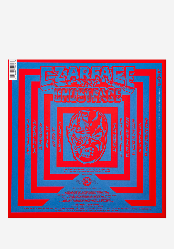 CZARFACE/GHOSTFACE KILLAH Czarface Meets Ghostface Exclusive LP (Splatter)