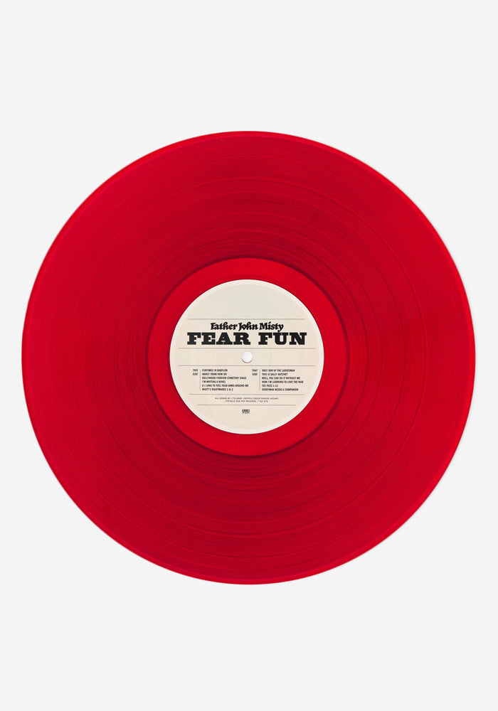 FATHER JOHN MISTY Fear Fun Exclusive LP (Red)