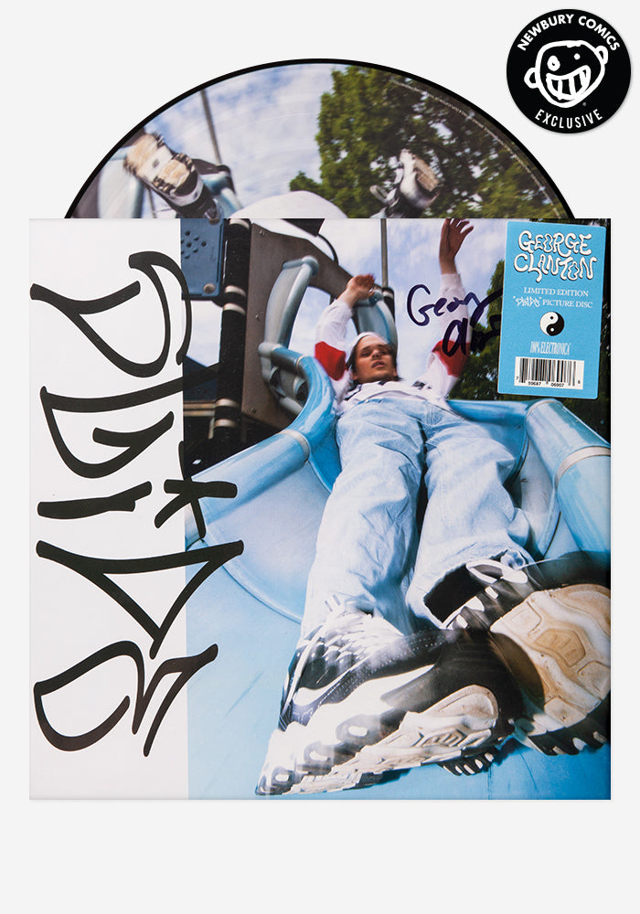 GEORGE CLANTON Slide Exclusive LP With Autographed Poster
