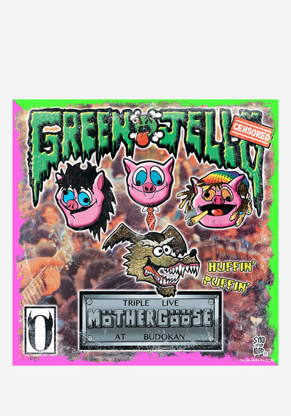 【LP】レアグルーヴ Jelly Tobing インドネシアサイケ Green Jelly-Triple Live Mother Goose At Budokan LP (Color) Vinyl