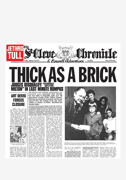JETHRO TULL/THICK AS A BRICK/日本盤、未開封 Amazon.co.jp: Thick As a Brick: ミュージック