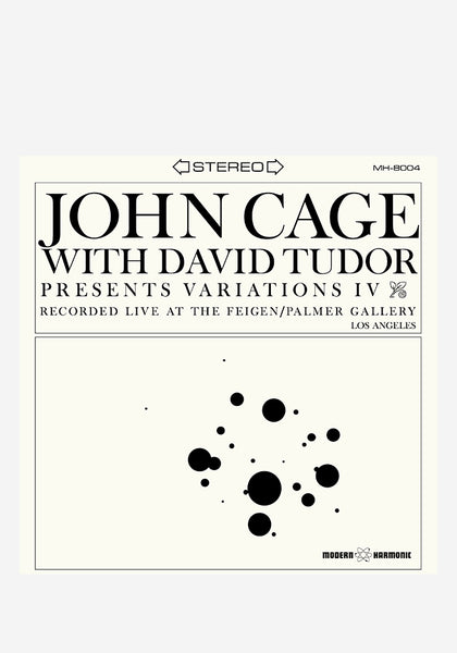 John Cage With David Tudor-Variations IV LP Vinyl | Newbury Comics