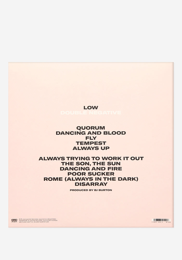 LOW Double Negative Exclusive LP