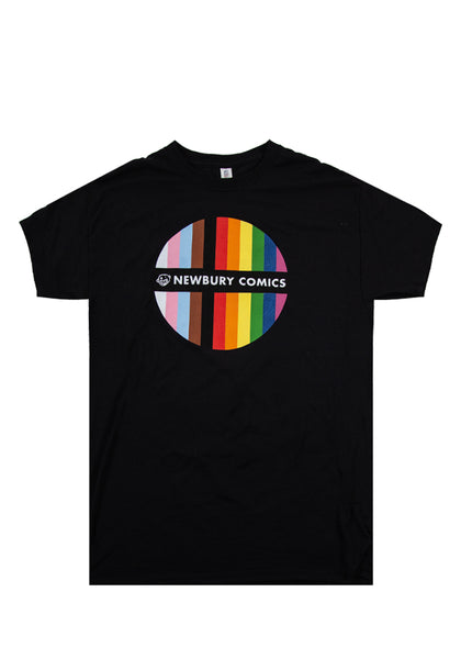 NEWBURY COMICS-Newbury Comics Pride Circle Logo T-Shirt