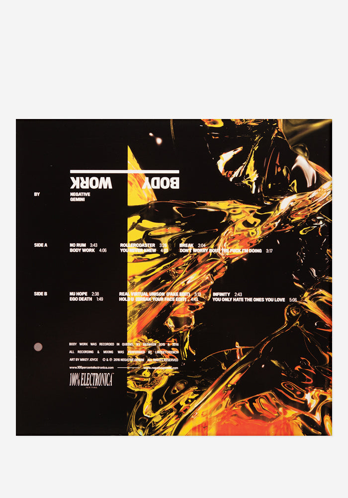NEGATIVE GEMINI Body Work Exclusive LP