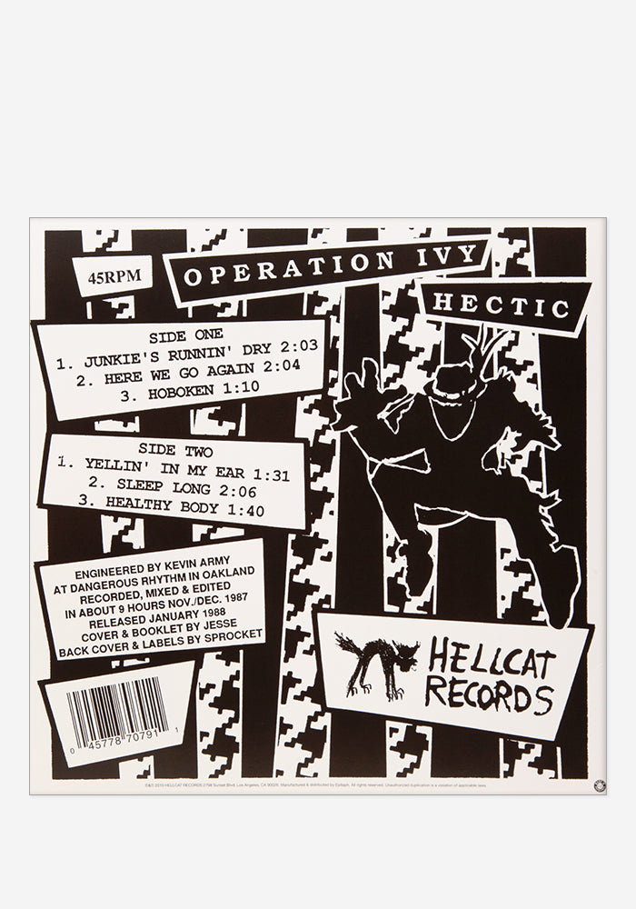 OPERATION IVY Hectic Exclusive EP