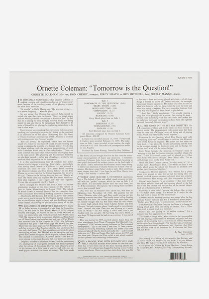 Ornette Coleman-Tomorrow Is The Question LP – Newbury Comics