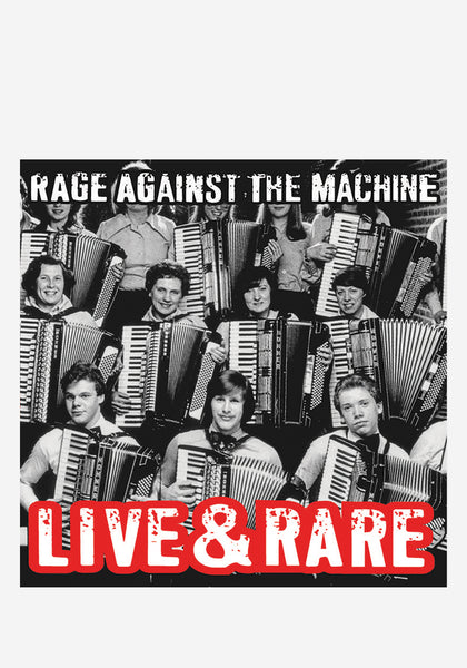 Rage Against The Machine-Live & Rare 2LP Vinyl | Newbury Comics