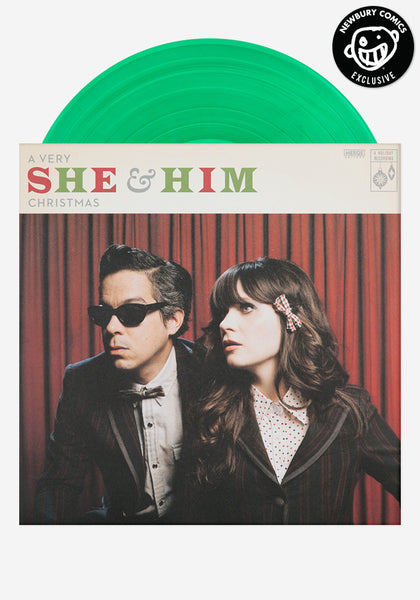 She & Him-A Very She & Him Christmas Exclusive LP – Newbury