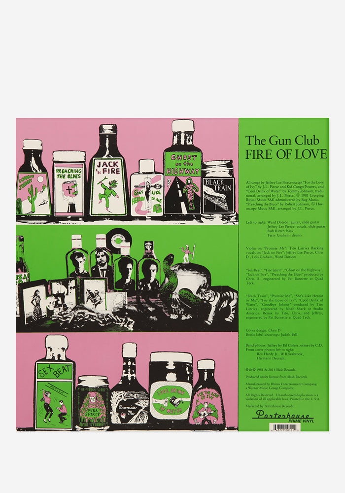 THE GUN CLUB Fire Of Love Exclusive LP (Starburst)