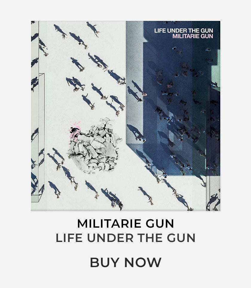 Militarie Gun-Life Under The Gun LP (Color) - Autographed-Available Now