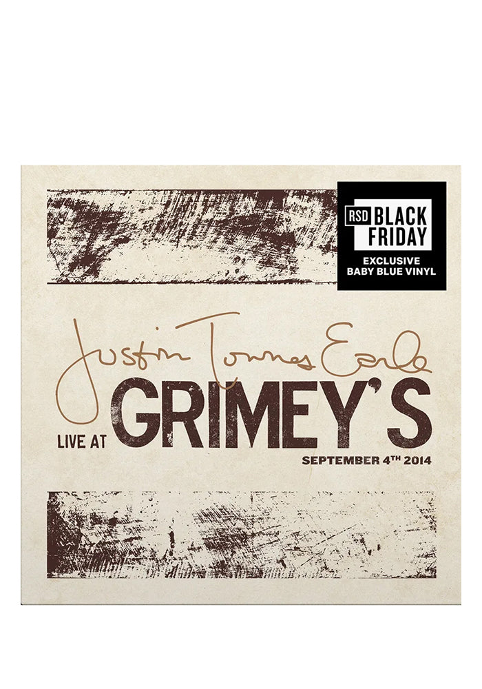 JUSTIN TOWNES EARLE Live At Grimey's LP (Color)