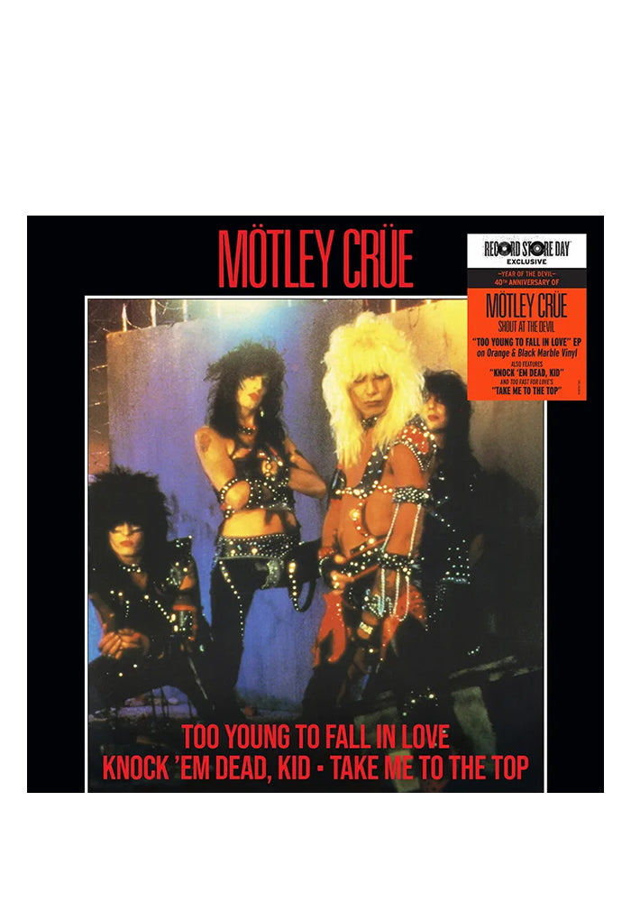 MOTLEY CRUE Too Young To Fall In Love EP