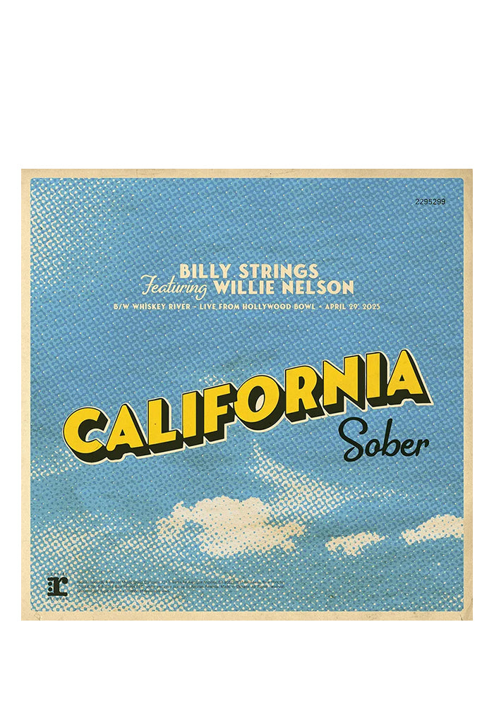 BILLY STRINGS California Sober 12" Single