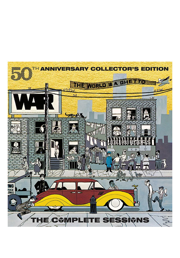 WAR The World Is A Ghetto 50th Anniversary Collector’s Edition 5LP Box Set