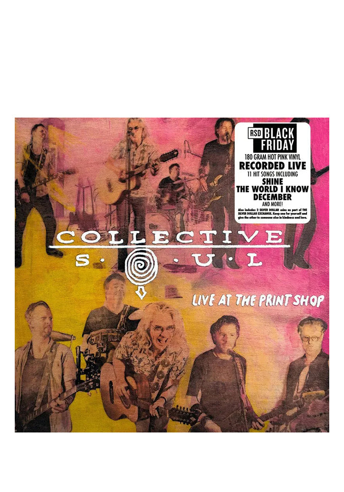 COLLECTIVE SOUL Live At The Print Shop LP (Color)