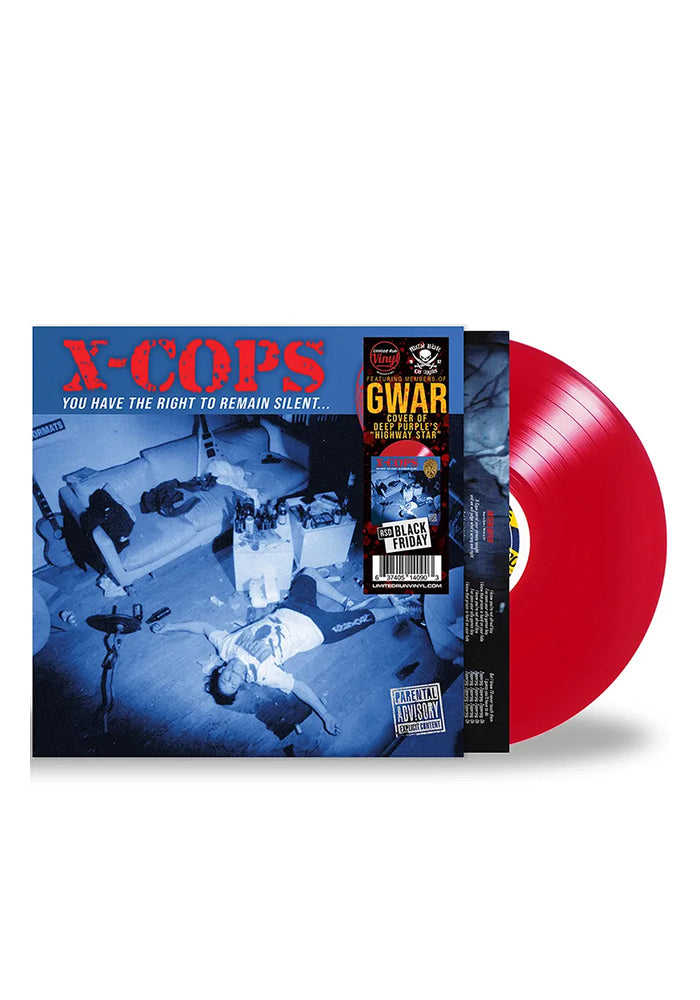 X-COPS You Have The Right To Remain Silent LP (Color)