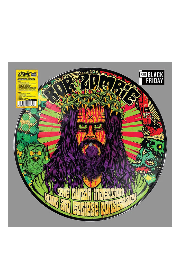 ROB ZOMBIE Lunar Injection Kool Aid Eclipse Conspiracy (Picture Disc)
