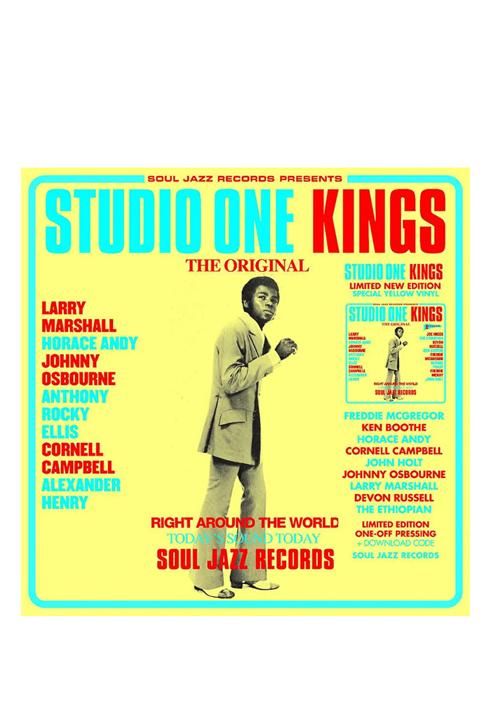 VARIOUS ARTISTS Soul Jazz Records Presents STUDIO ONE KINGS 2LP (Color)