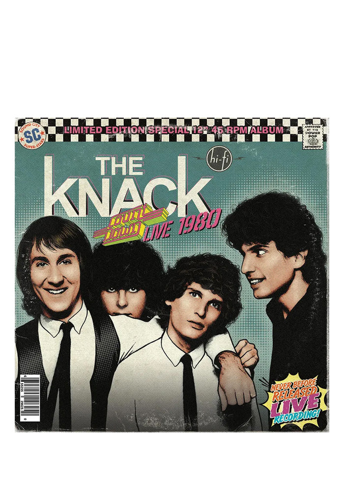 THE KNACK Countdown Live 1980 LP (Color)