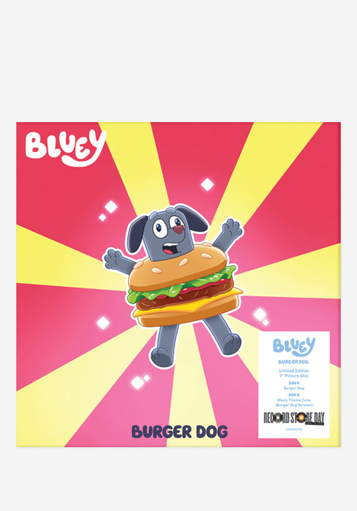 BLUEY Burger Dog 7" Picture Disc (RSD Exclusive)