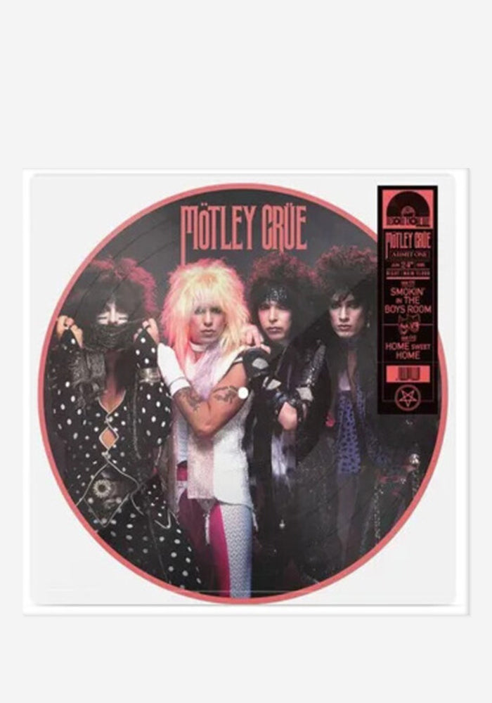MOTLEY CRUE Smokin' In The Boys Room/Home Sweet Home 12" Single Picture Disc (RSD Exclusive)
