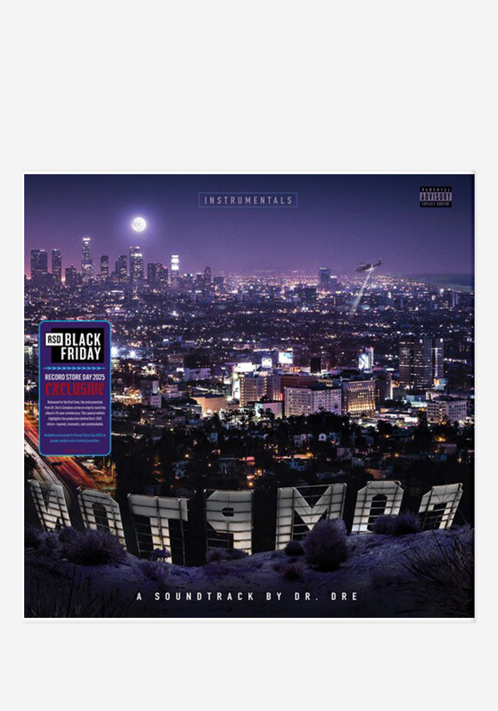 DR. DRE Compton (A Soundtrack by Dr. Dre) (Instrumental Edition) 2 x LP (RSD First)