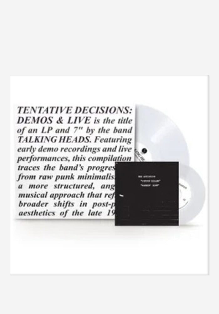Talking Heads-Tentative Decisions: Demos & Live LP + 7