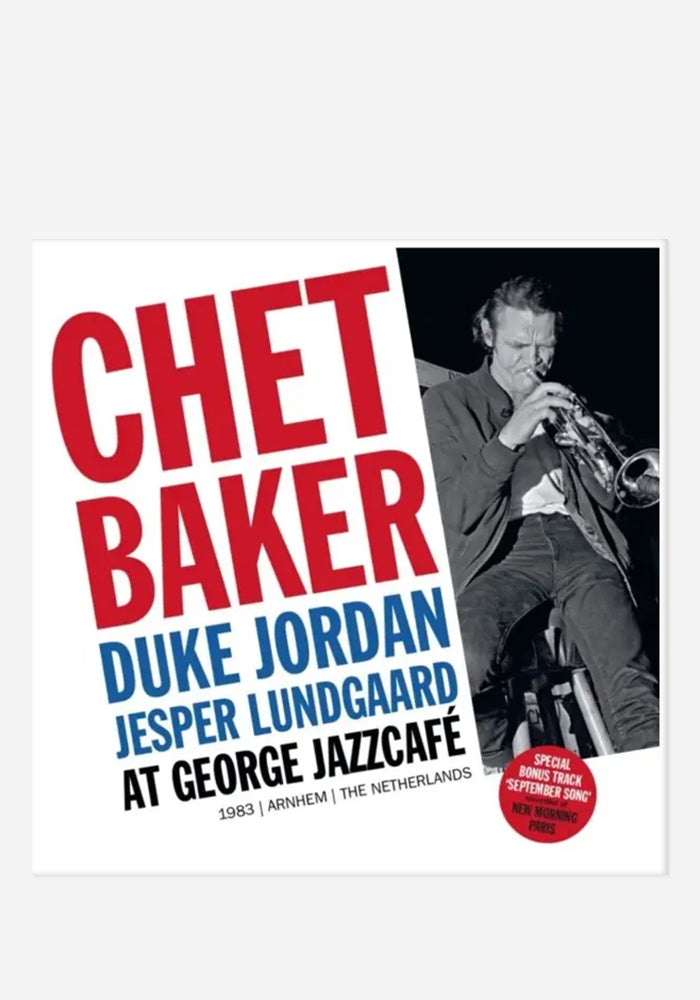 CHET BAKER At George Jazzcafe 1983 Arnhem Netherlands LP Indie Exclusive