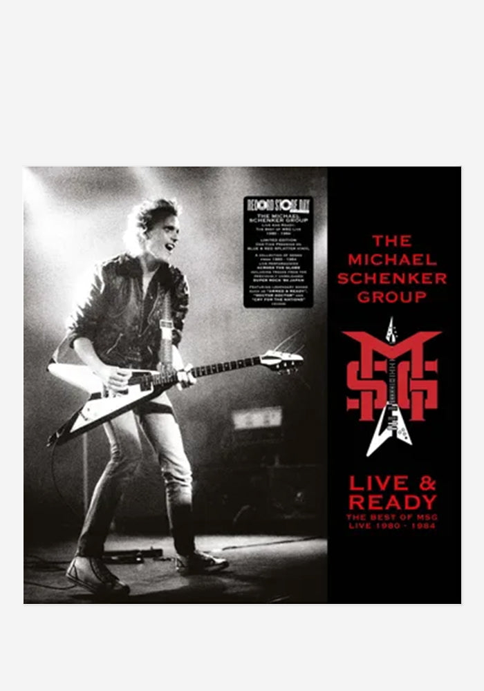 THE MICHAEL SCHENKER GROUP Live & Ready: Best Of MSG Live 1980 - 1984  LP (RSD 2026)