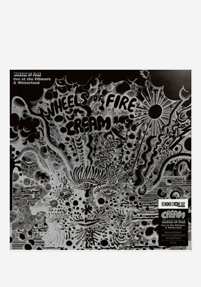 CREAM Wheels Of Fire: Live Att The Fillmore & Winterland 3LP (RSD 2026)
